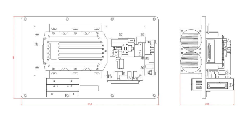 8W 808 nm Laser Scanning System