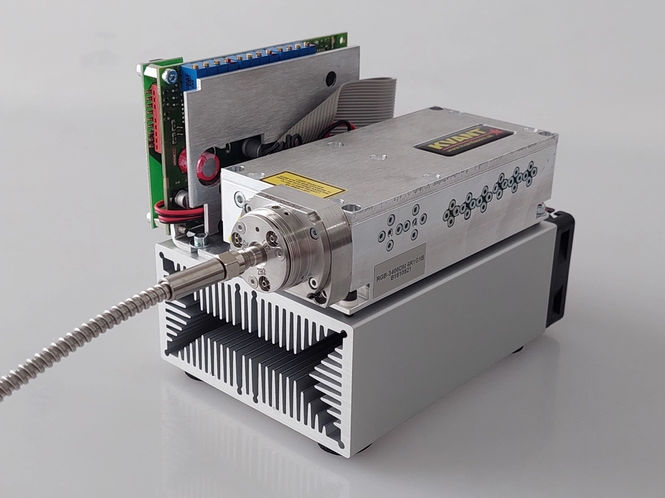 Compact OEM 3.4W RGB Laser Module with Integrated Heat Sink